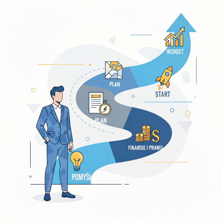 Planowanie pierwszego biznesu krok po kroku